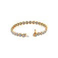 Tennis Bracelet with Sparkling Diamonds 2