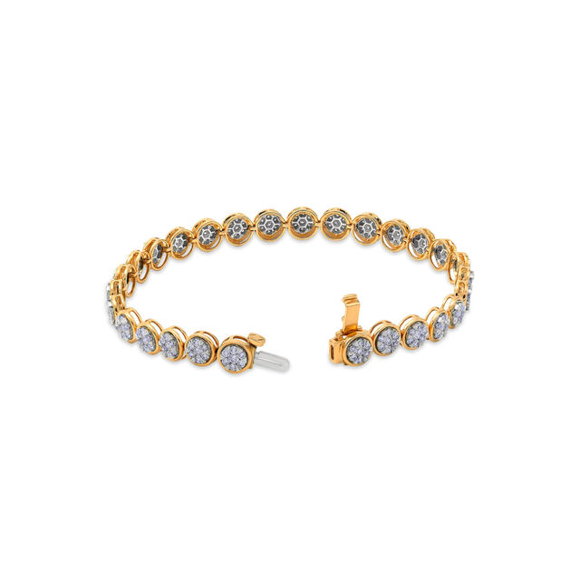 Tennis Bracelet with Sparkling Diamonds 2