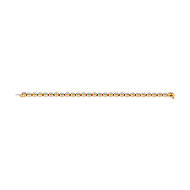 Tennis Bracelet with Sparkling Diamonds 3