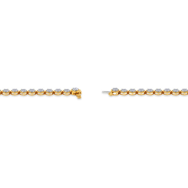 Tennis Bracelet with Sparkling Diamonds 4