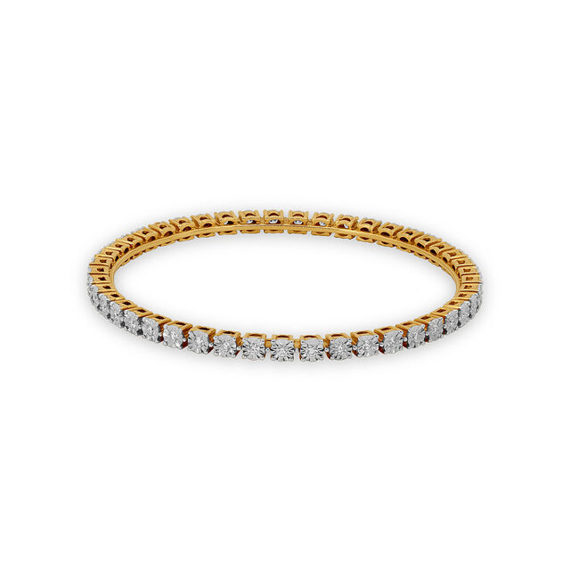 Tanishq 18 Karat Diamond Bangle for Women 