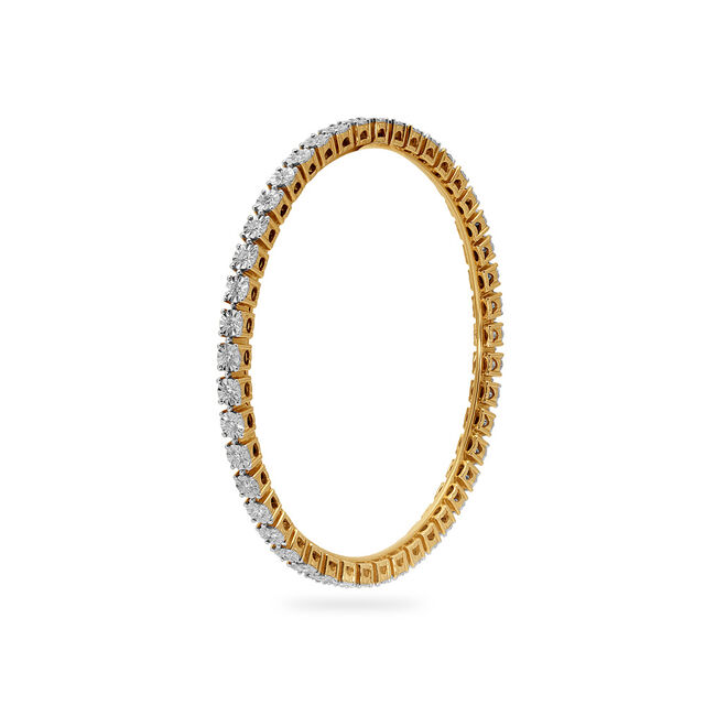 Tanishq 18 Karat Diamond Bangle for Women 2