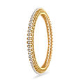 Radiant Knot Diamond and Gold Eternity Bangle,,hi-res 2
