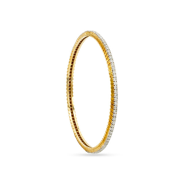Tanishq 18 KT Diamond Bangle for Women 2