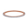 Bold Brilliance Diamond-Studded Bangle 2