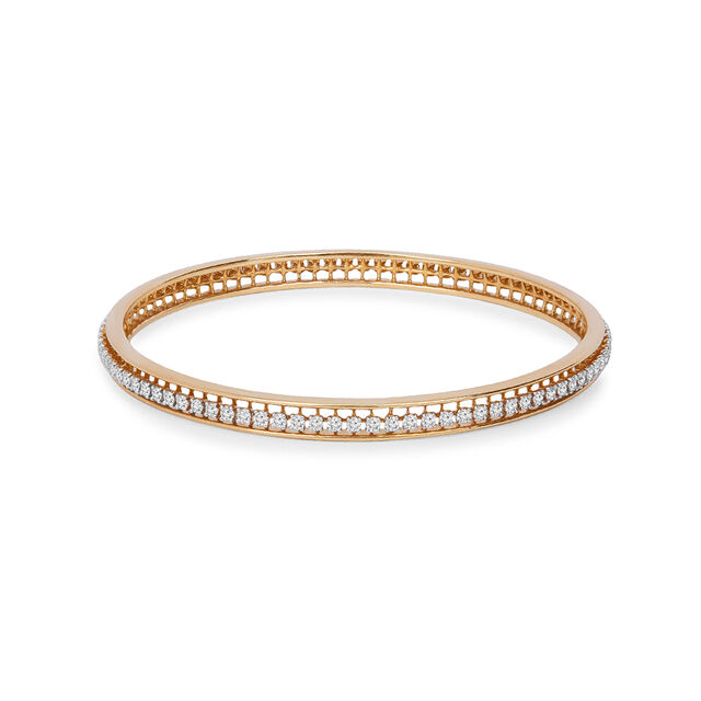 Tanishq 18KT Diamond Bangle for Women 