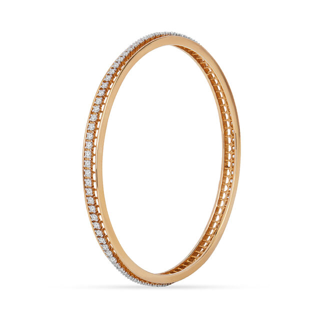 Tanishq 18KT Diamond Bangle for Women 2
