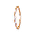 18 karat Rose Gold Chimes Elite Collection American Diamond Bangles for Women 3