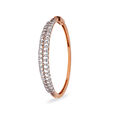 Brilliant Aisle Rose Gold and Diamond Bangle,,hi-res 2