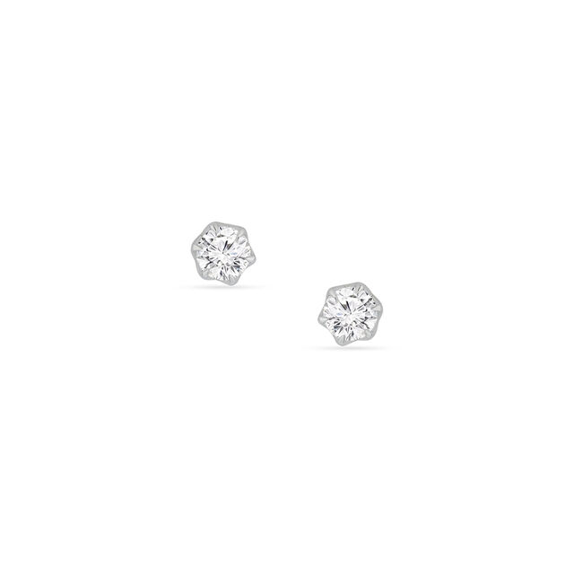 Tanishq 18KT Diamond Stud Earring for Women 