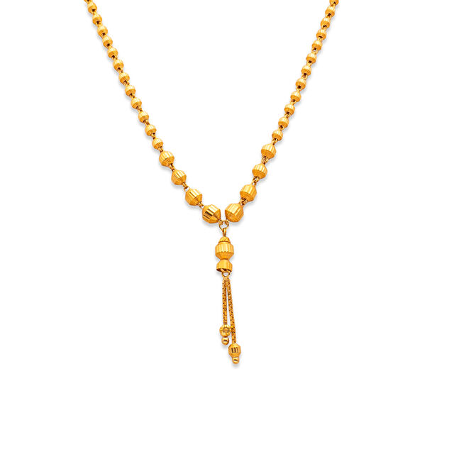 Radiant Tassle Gold Necklace,,hi-res 