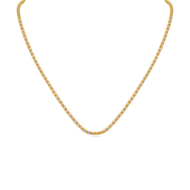 Tanishq 18 KT Gold Chain for Women 