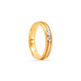 Tanishq 18 Karat Diamond Finger Ring for Men 3