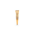 Charming Gold and Diamond Shoulder Stone Ring,,hi-res 3