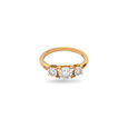 Gold and Diamond Trilogy Ring,,hi-res 