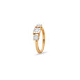 Gold and Diamond Trilogy Ring,,hi-res 2