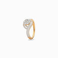 Floral Diamond Cluster Ring,,hi-res 2