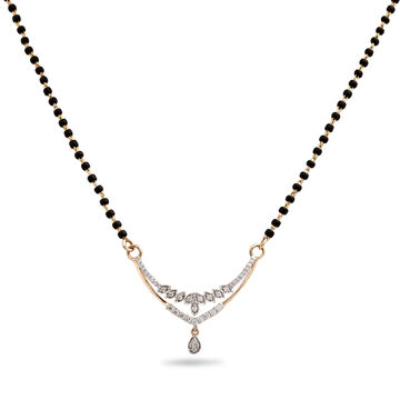 Striking Diamond Mangalsutra