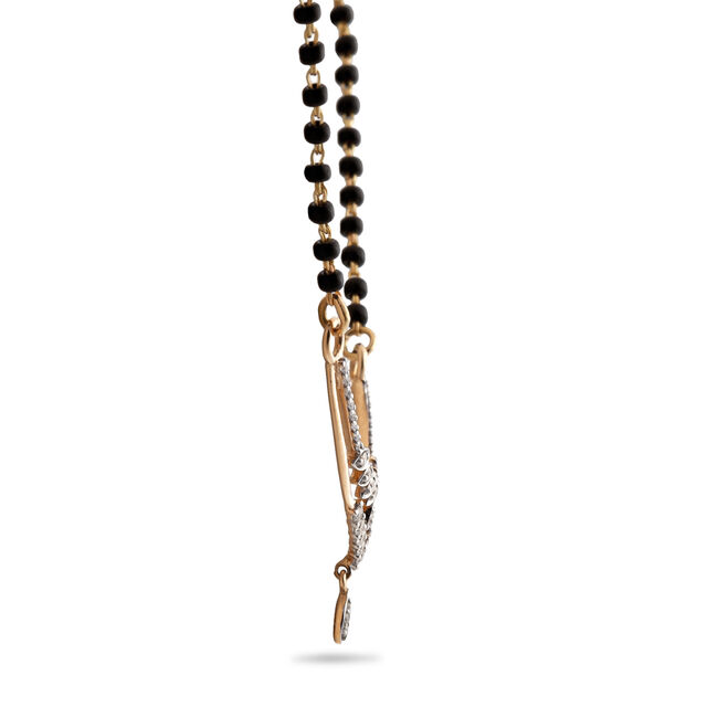 Striking Diamond Mangalsutra,,hi-res 2