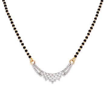Sparkling Diamond Mangalsutra
