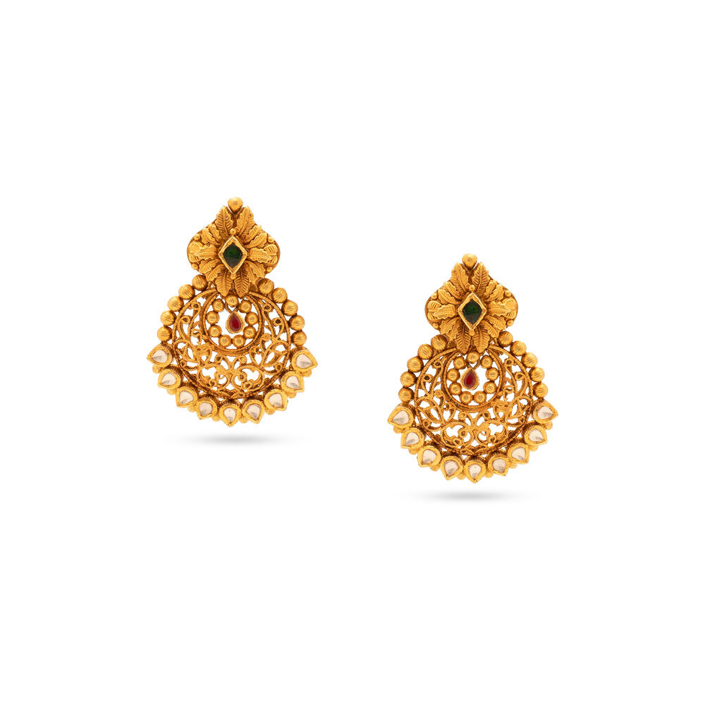 Chandbali tanishq hot sale