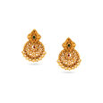 Treasured Kundan Chandbali Necklace Set,,hi-res 2