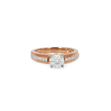 Tanishq 18KT Diamond Finger Ring for Men