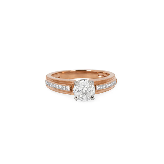 Tanishq 18KT Diamond Finger Ring for Men 