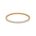 Diamond Delight Gold Bangle,,hi-res 
