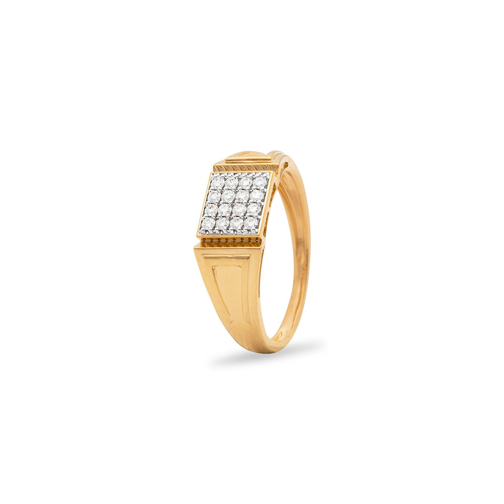 Buy Gold Embrace Diamond Ring at Best Price Tanishq US