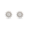 Floret Halo Stud Earrings,,hi-res 