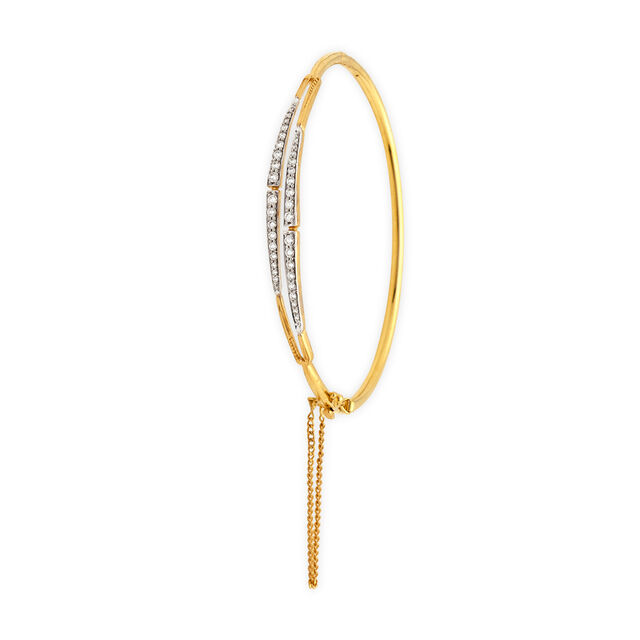 Mesmerising Diamond Bangle,,hi-res 2