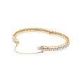 Elegant Gold & Diamond Bangle,,hi-res 3