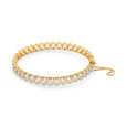Cross-Braided Diamond Bangle,,hi-res 