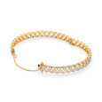 Cross-Braided Diamond Bangle,,hi-res 3