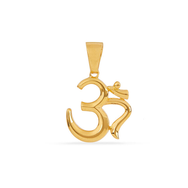 Tanishq 22KT Gold Pendant for Women 