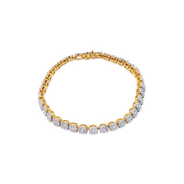 Tanishq 18 KT Diamond Bracelet for Women 3