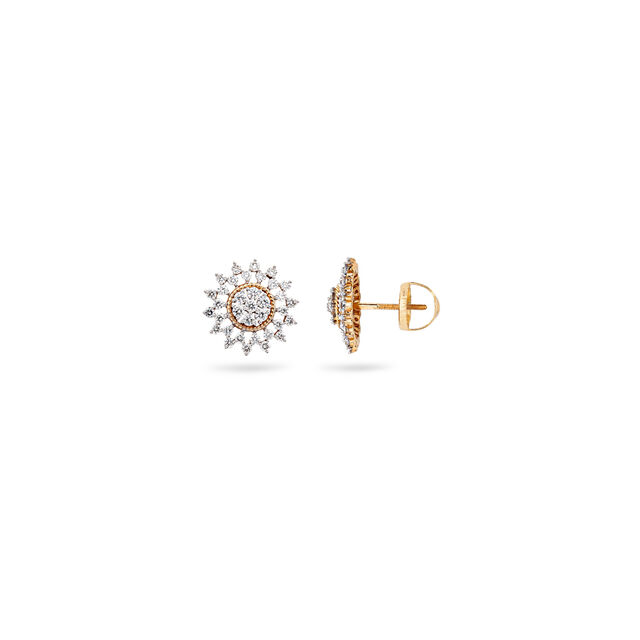 Tanishq Gold Earrings,,hi-res 2