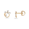 Leafy Treasures Stud Earrings,,hi-res 2