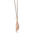 Leaf Inspired Diamond Pendant and Earrings Set,,hi-res 2