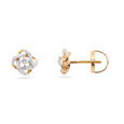 Elegant Intertwined Bands Earrings,,hi-res 2