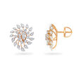 Dazzling Gardenia Diamond Studs,,hi-res 2