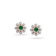 Maroon Muse Diamond Studs,,hi-res 3