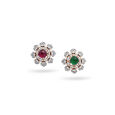 Maroon Muse Diamond Studs,,hi-res 4