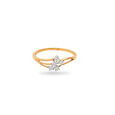 Elegant Gold and Diamond Ring,,hi-res 