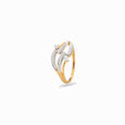 Radiant Diamond and Gold Ring,,hi-res 2
