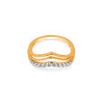 Tanishq 18 Karat Diamond Finger Ring for Women 