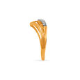 Tanishq 18 Karat Diamond Finger Ring for Women 3