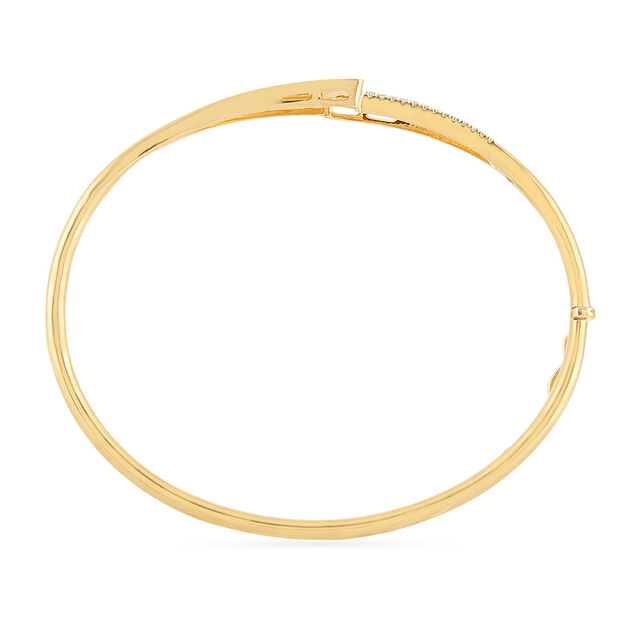 Tanishq 18 KT Quiet Curve Bracelet for Women 4