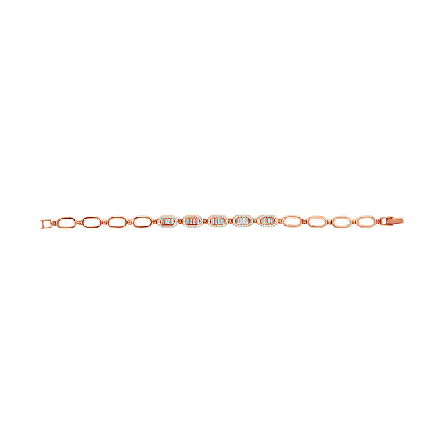 Rose Gold Linked Chain 2